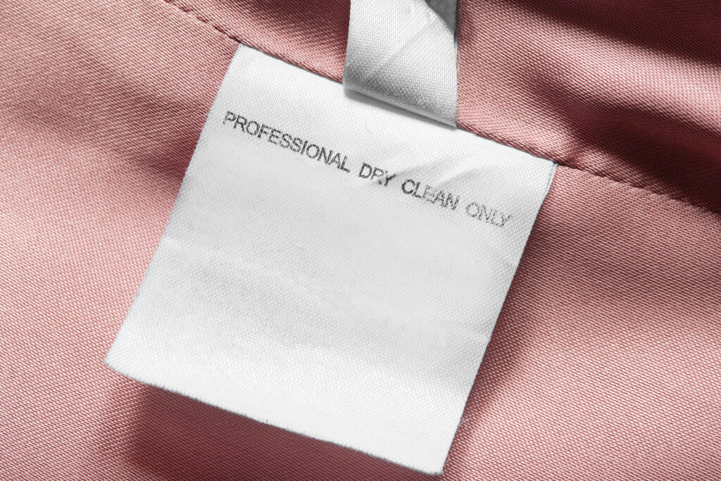 Dry Cleaning or Washing? The Answer: It Depends